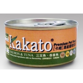 KAKATO 罐頭(三文魚+吞拿魚) 70G KAKATO 罐頭(三文魚+吞拿魚) 70G